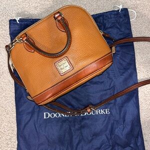 Dooney and Bourke Pebble Grain Zip Satchel